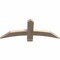 Ekena Millwork Bellingham Smooth Timber Gable Bracket, Douglas Fir, 36"W x 15"H x 1 1/2"D x 3 1/2"F, 10/12 Pitch GBW036X15X0204BEL00SDF - alternate 2